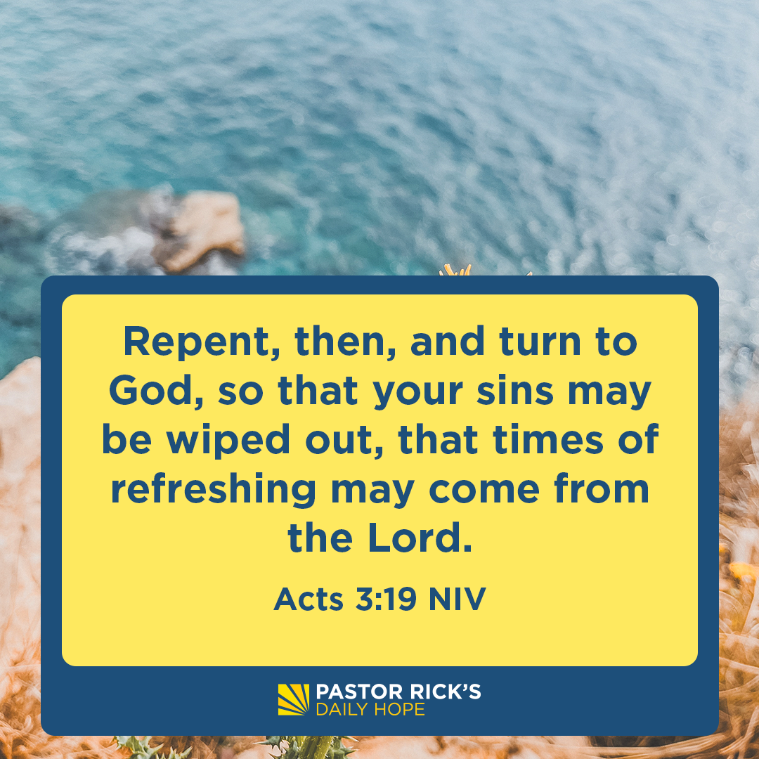 How to Repent to God