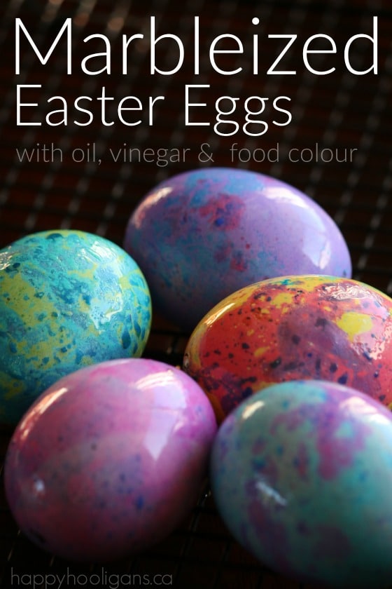 Bright colored eggs