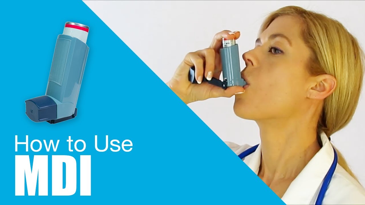 How to use inhaler step by step