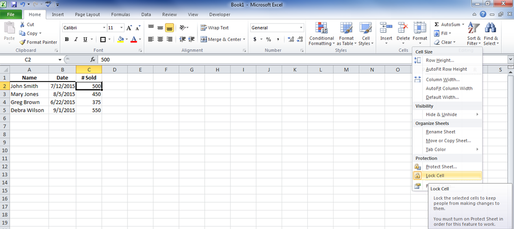 Unlocking Excel Files