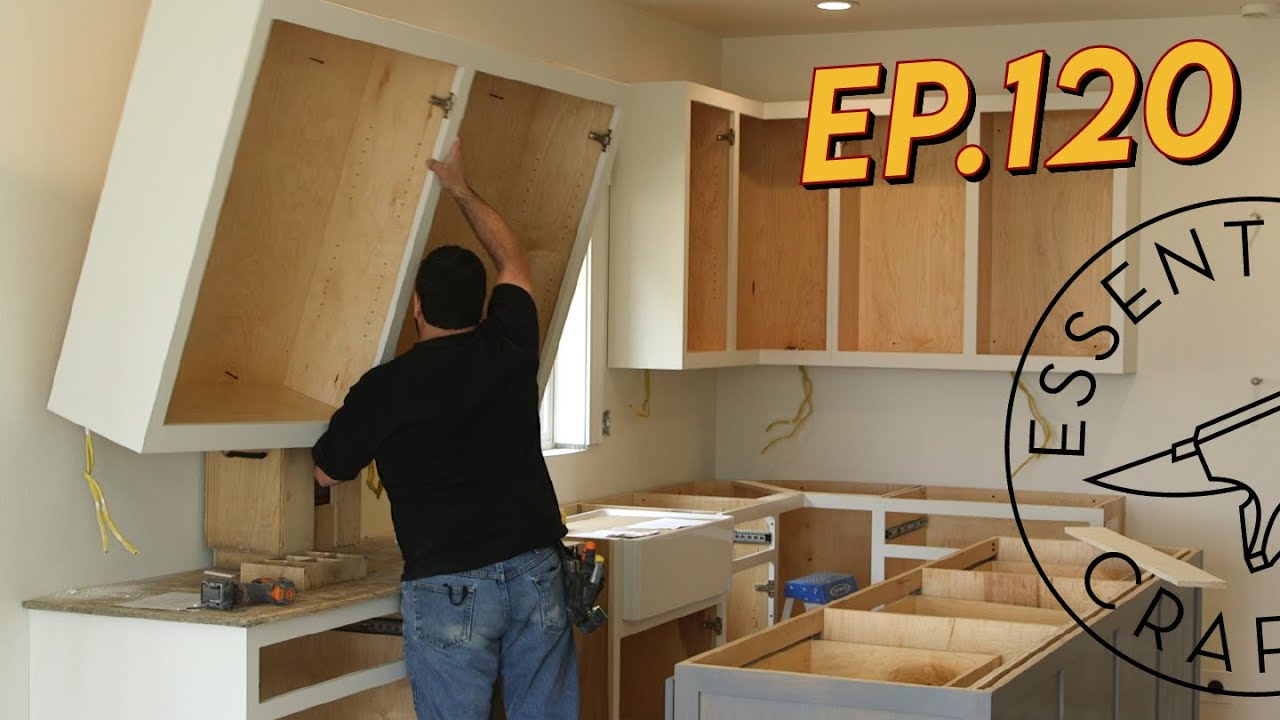 How to install kitchen cabinets 1