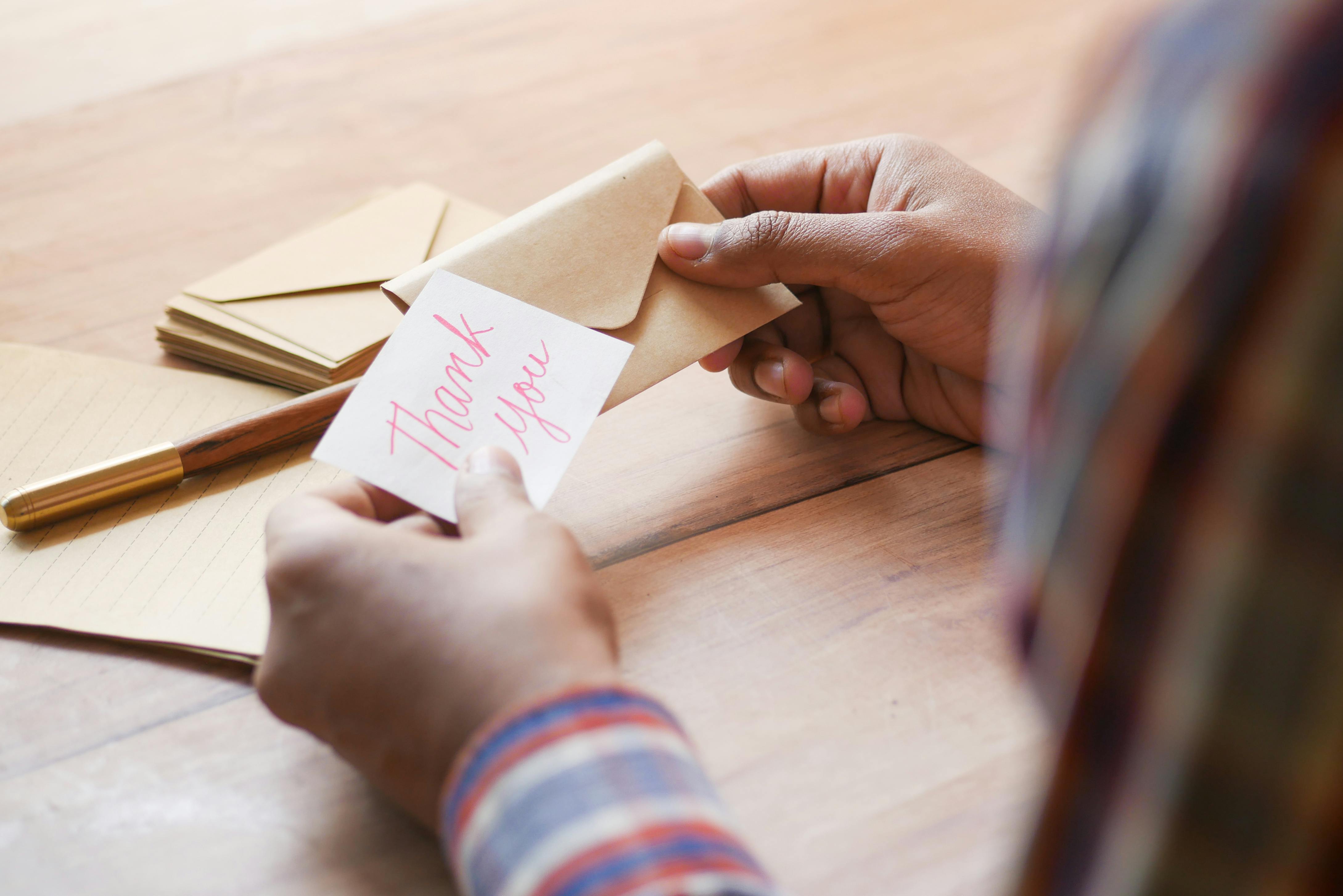 How to Write a Thank You Letter